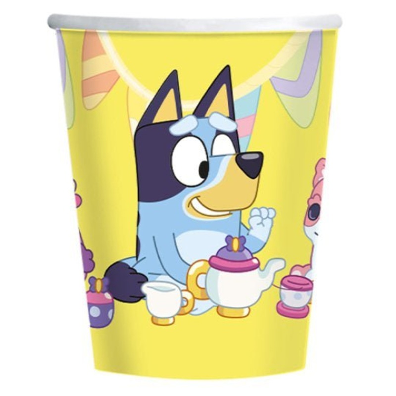Bluey Themed  Paper Cups (8)