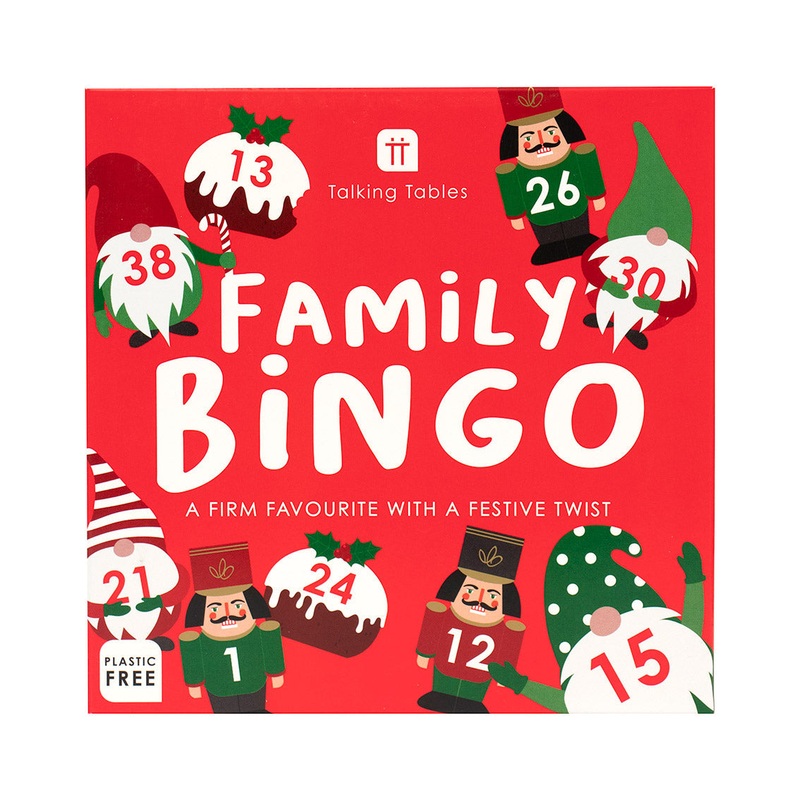 Christmas Family  Bingo Game