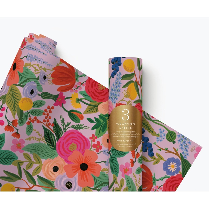 Garden Party  Wrap Roll (3 Sheets)