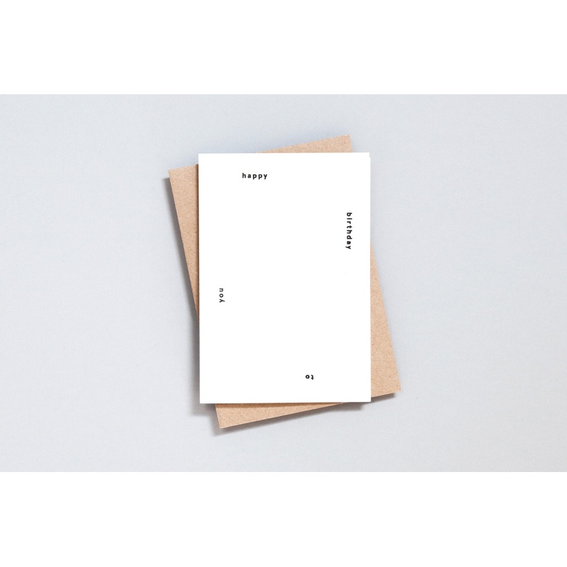 Happy Birthday To You  Birthday Card