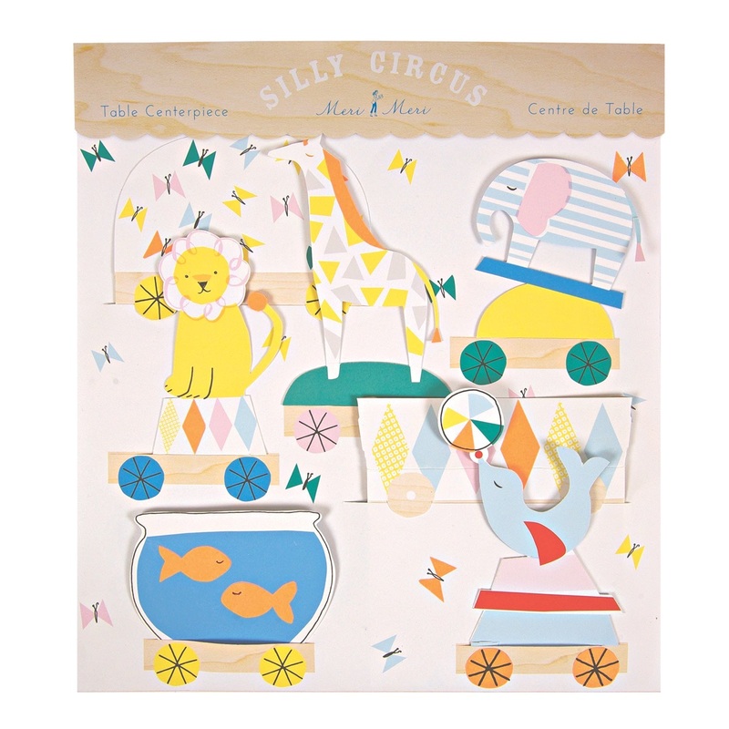 Silly Circus  Table Centerpiece