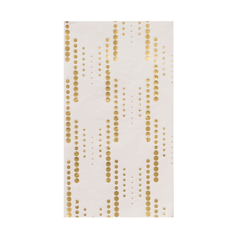 The Gatz White  Guest Napkins (16)