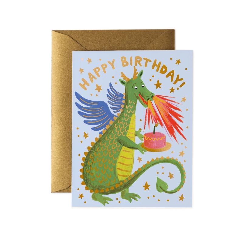 Birthday Dragon  Birthday Card