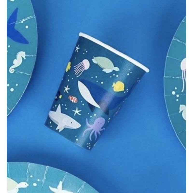 Blue Ocean Party Cups
