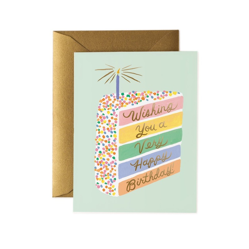 Cake Slice  Birthday Card