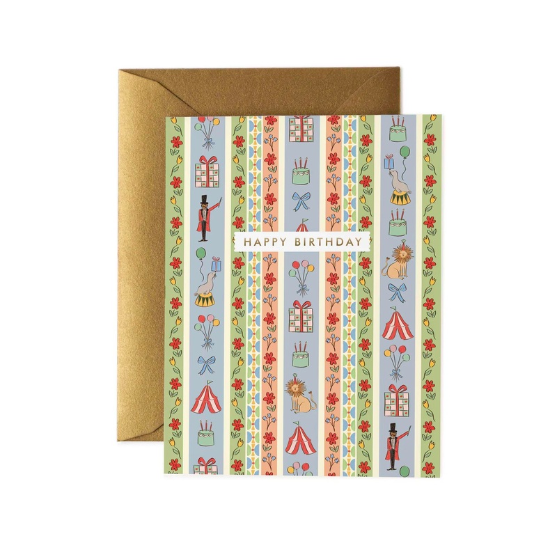 Carnival  Birthday Card