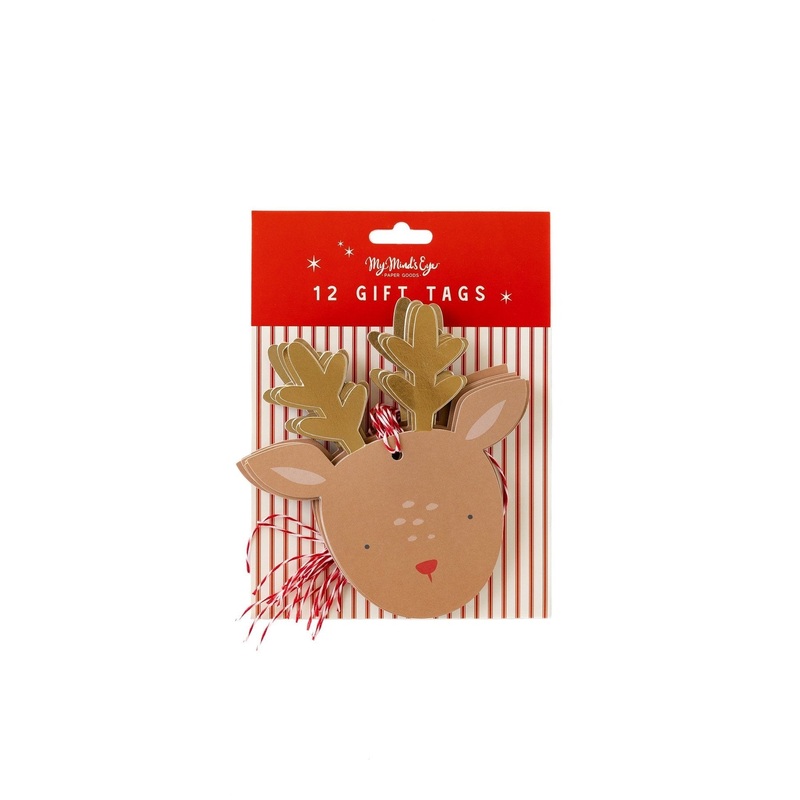 Dear Rudolph  Oversized Tags (12)
