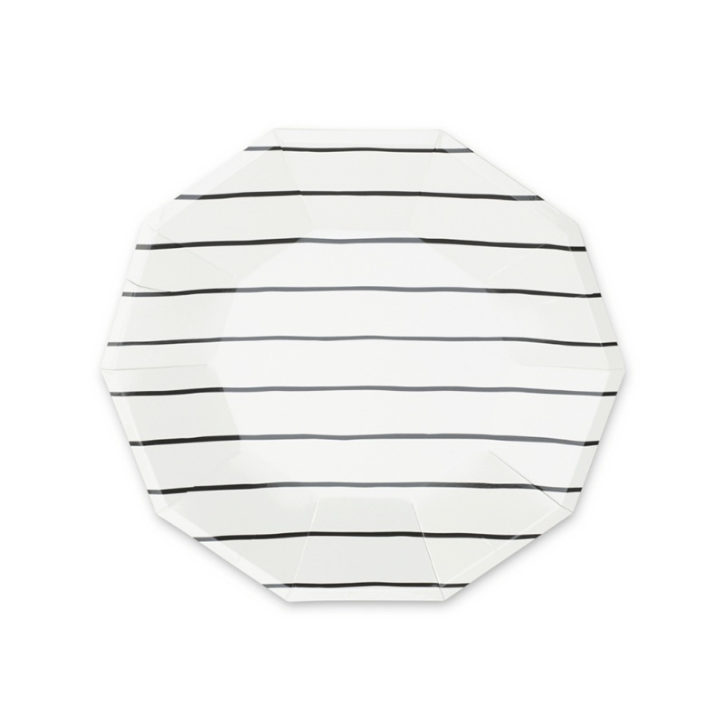 Frenchie Striped   Small Plates (8)
