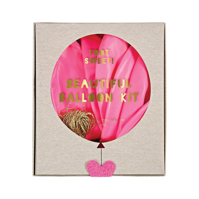 Pink Beautiful  Balloon Kit (set of 8)