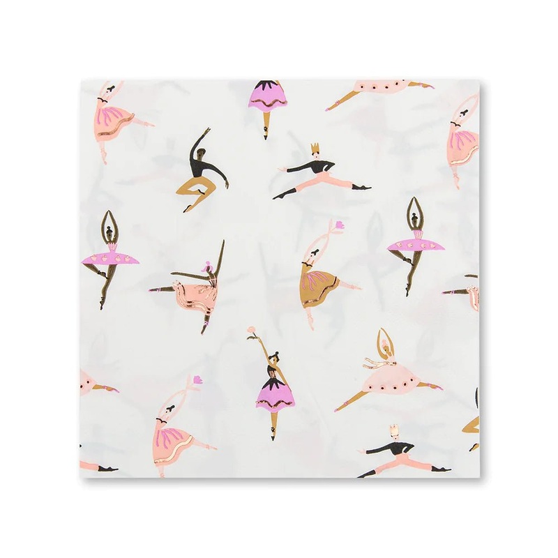 Pirouette / Ballerina  Large Napkins (16pc)