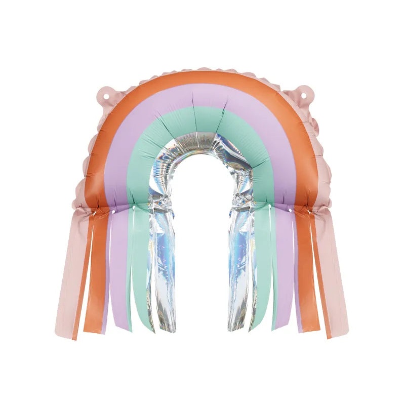 Rainbow Fringe Balloons  Pack of 3 Balloons