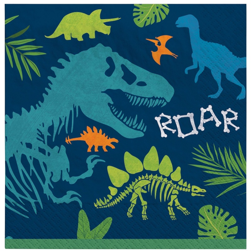 "Roar" Dinosaur Napkins