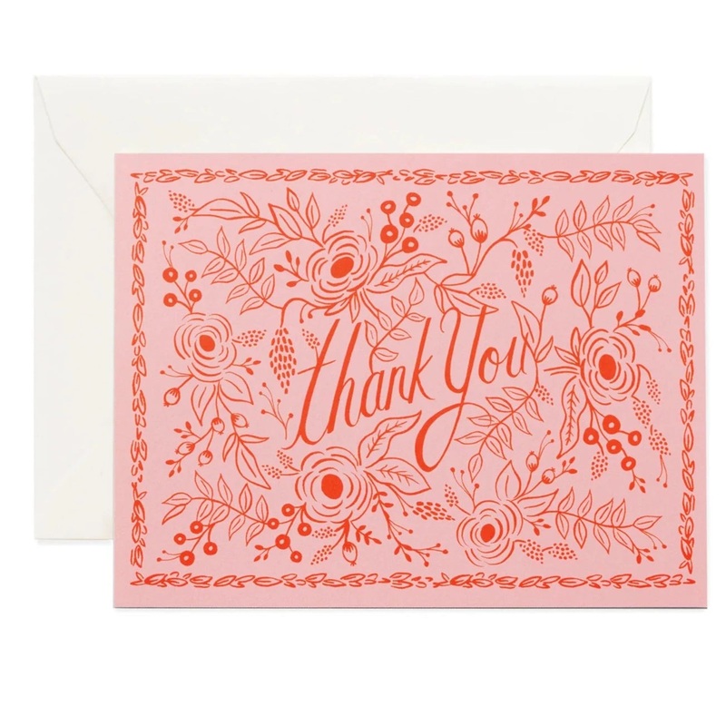 Ros  Thank You Card