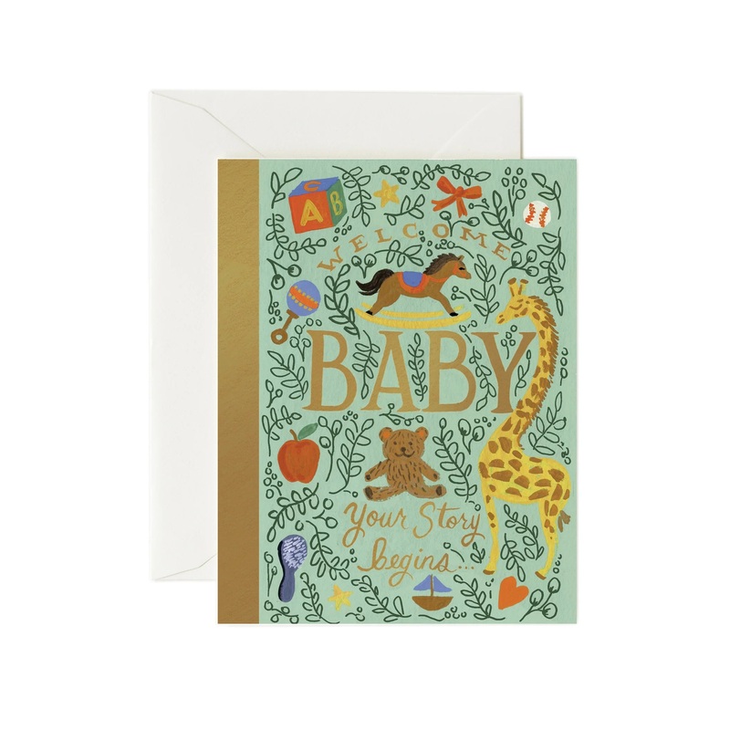 Storybook  Baby Card