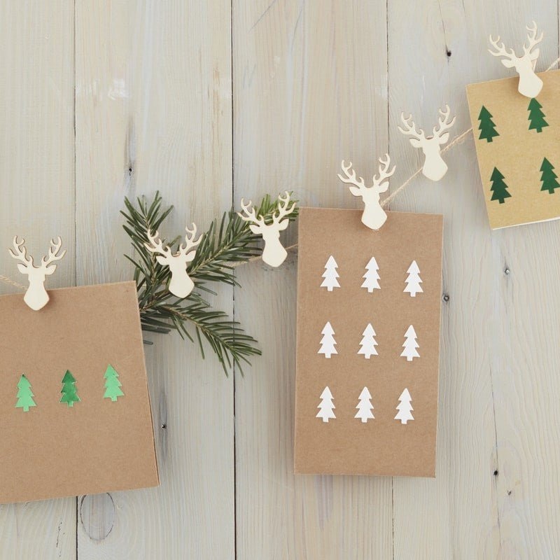 Wooden Stags   Card Holder Kit