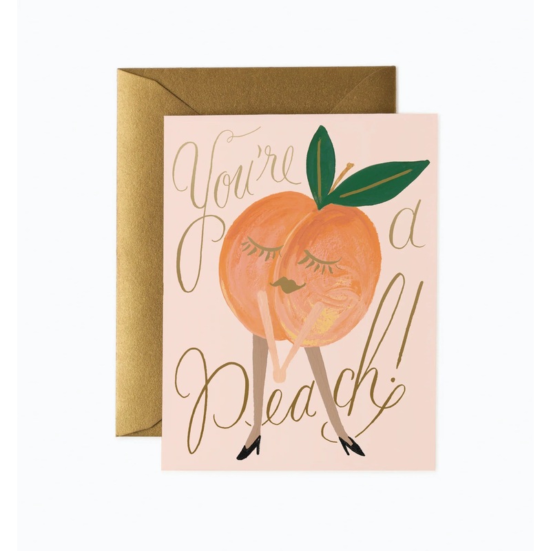 You're A Peach  by Rifle Paper Co.