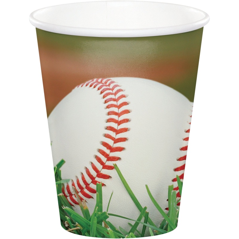 Baseball Party Paper Cups