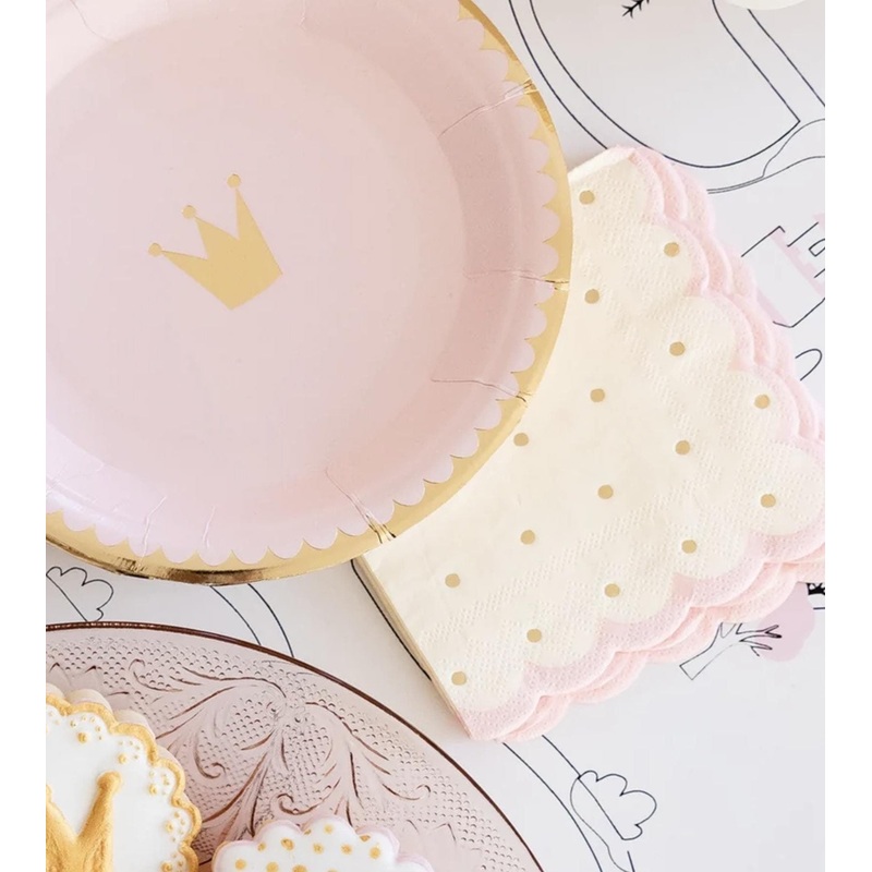 Gold Polkadot Napkins