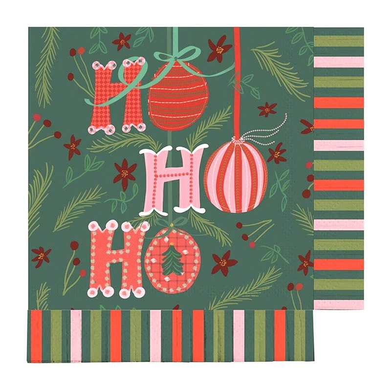 Ho Ho Ho Christmas Napkins