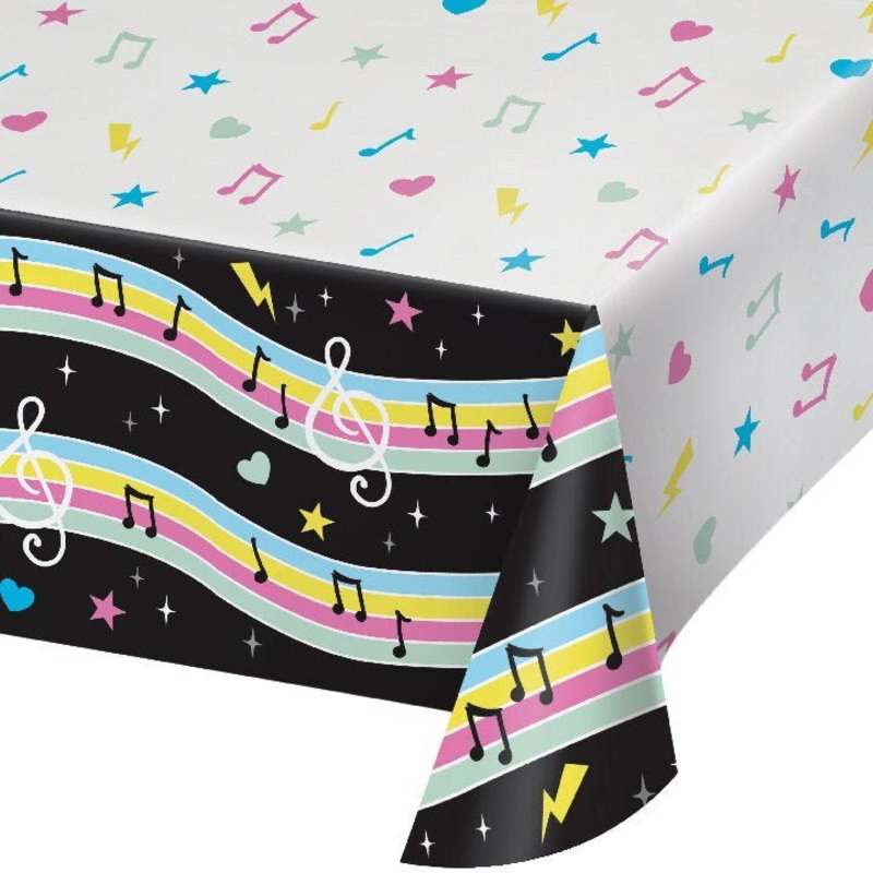 Music Party Tablecloth