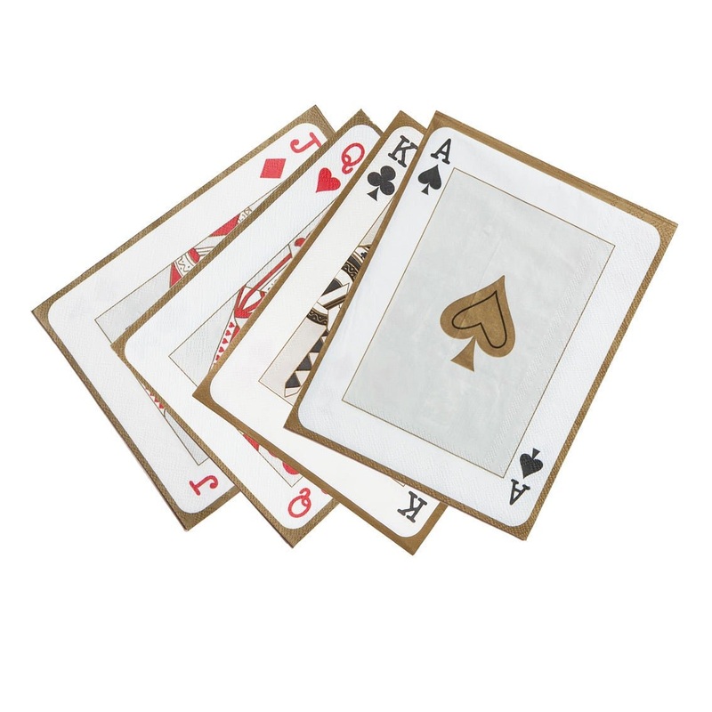 Poker Cards Party Napkins