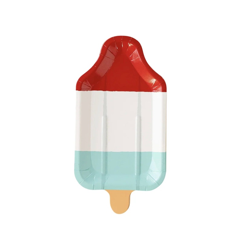 Popsicle Party Plates