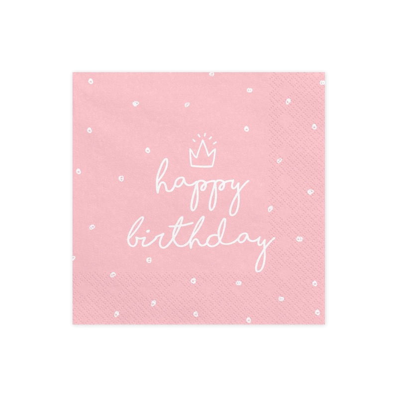 Princess Birthday Napkins