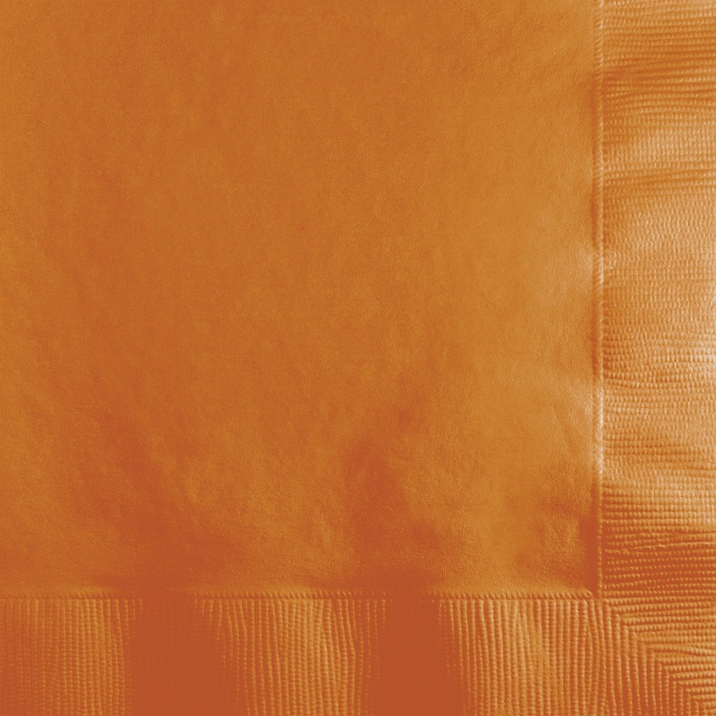 Pumpkin Spice Beverage Napkins