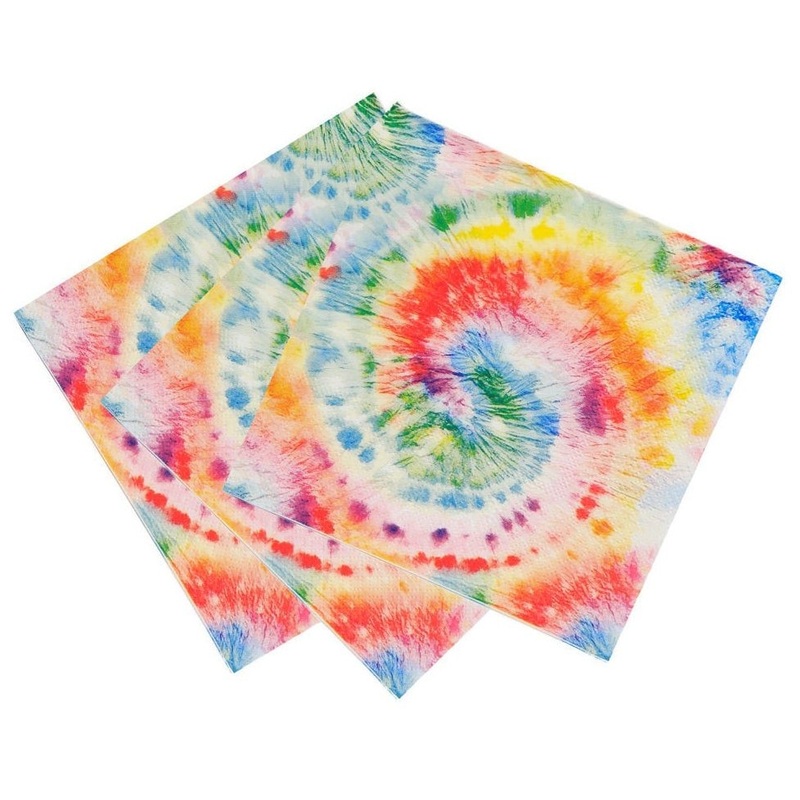 Swirl Tie Dye Party Napkins