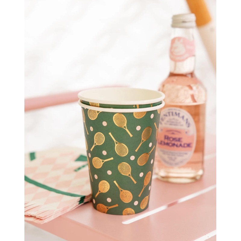 Tennis Party Cups