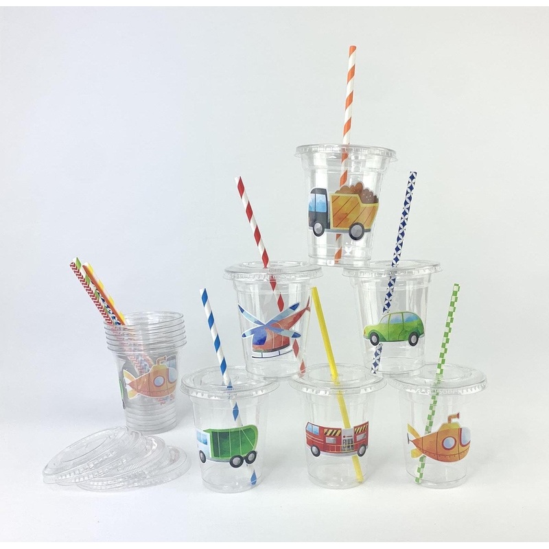 Transportation Party Cups