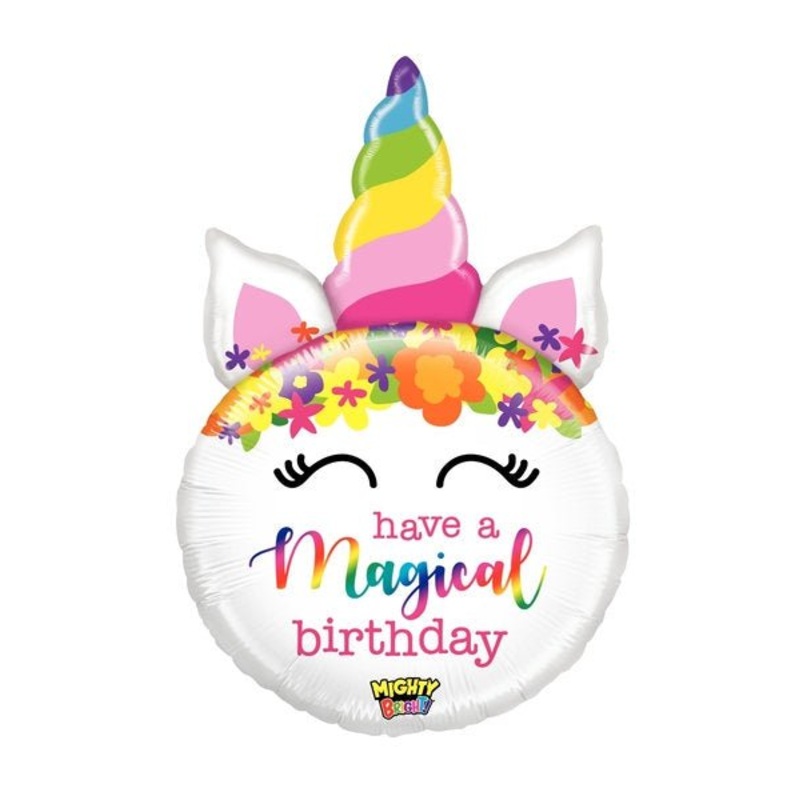 Unicorn "Have a Magical Birthday" Balloon