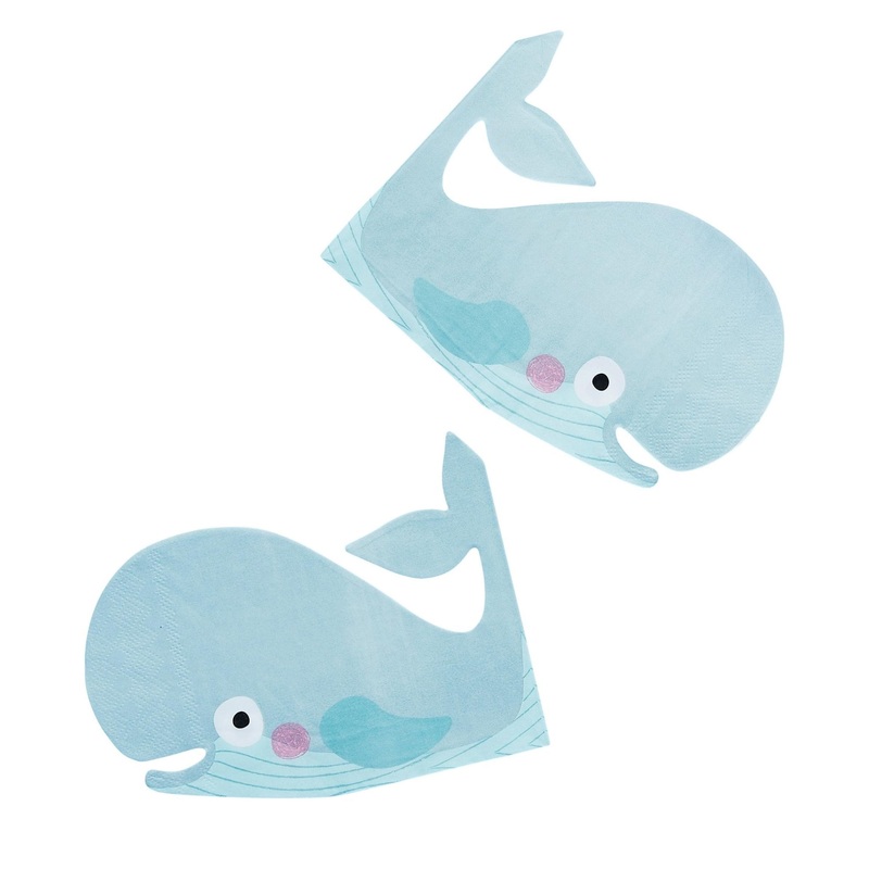 Whale Party Napkins