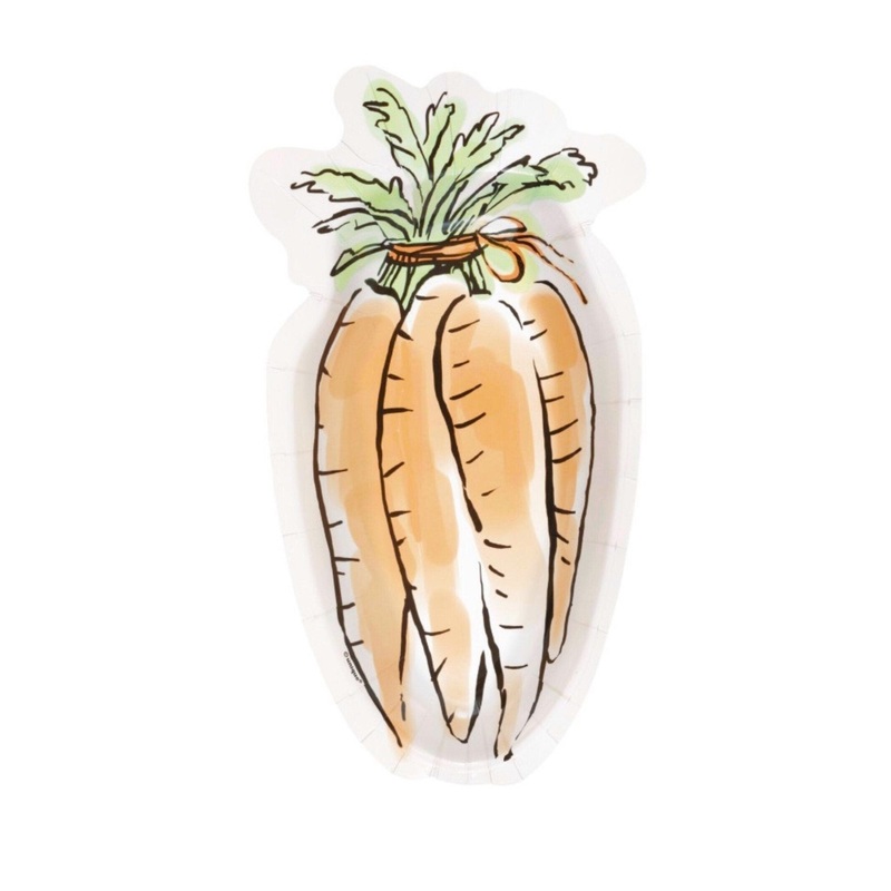 Carrot Bundle Plates 8ct