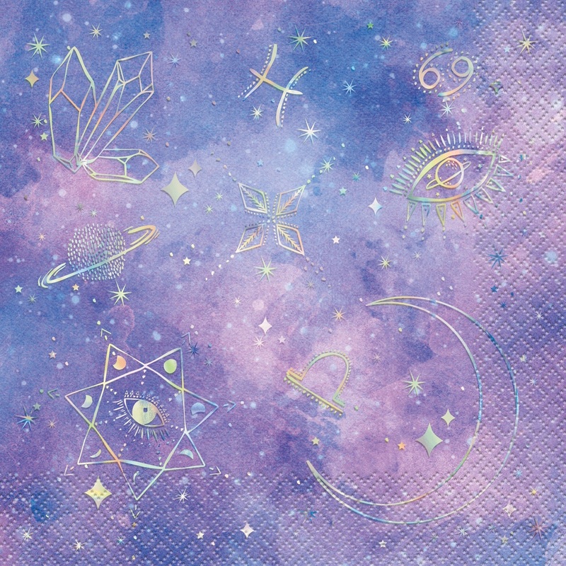 Celestial Galaxy Party Napkins