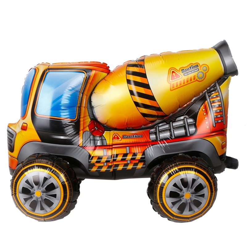 Cement Truck Party Balloon