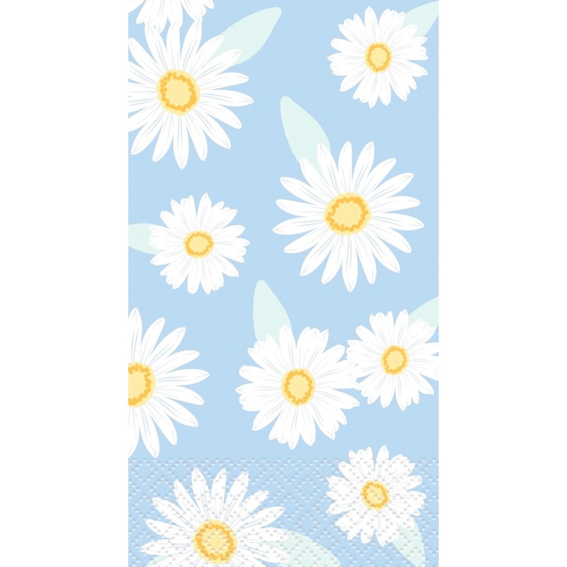 Daisy Floral Party Napkins 16ct