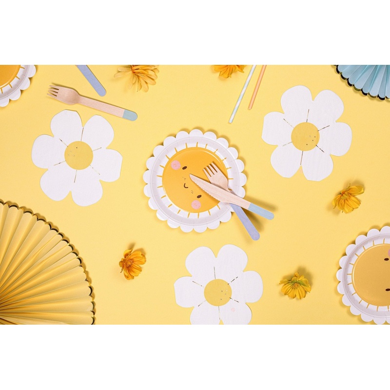 Daisy Flower Party Napkins