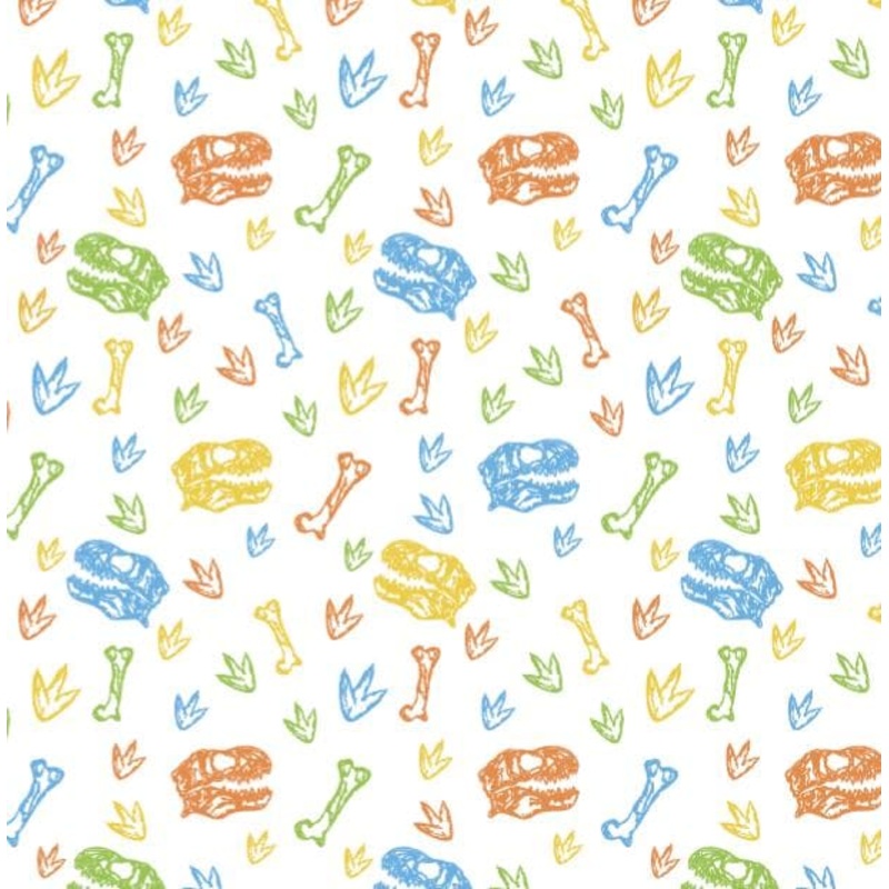 Dinosaur Bones Adhesive Vinyl