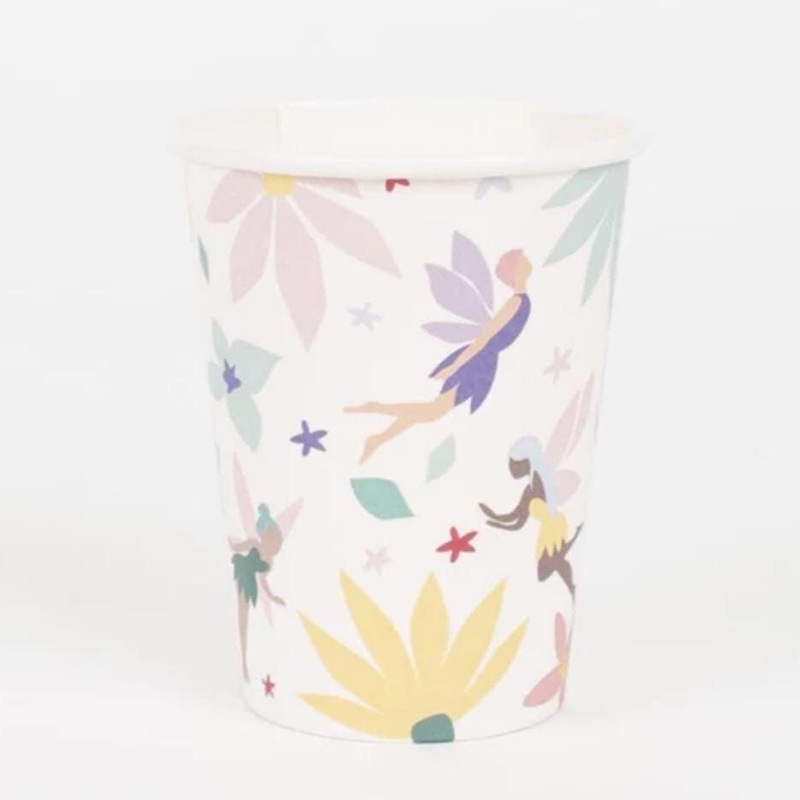 Fairy Party Paper Drink Cups 8ct