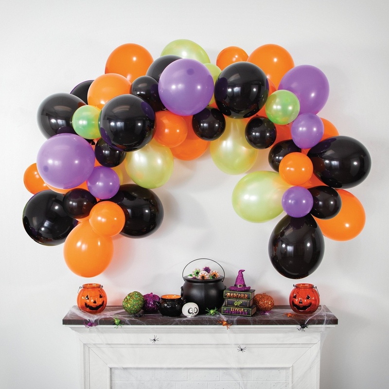 Halloween Party Latex Balloon Garland