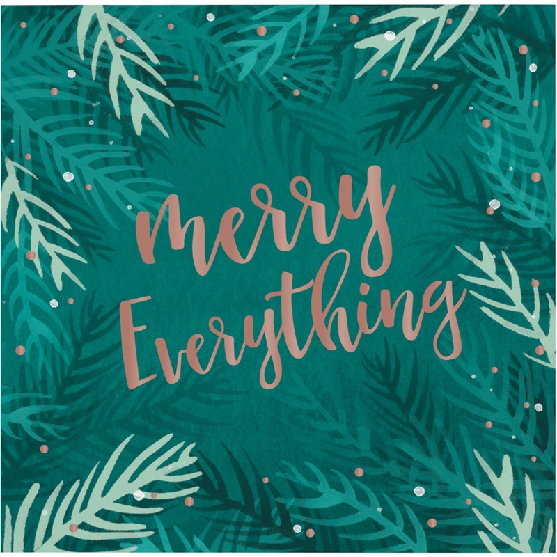 Holiday Napkins "Merry Everything"