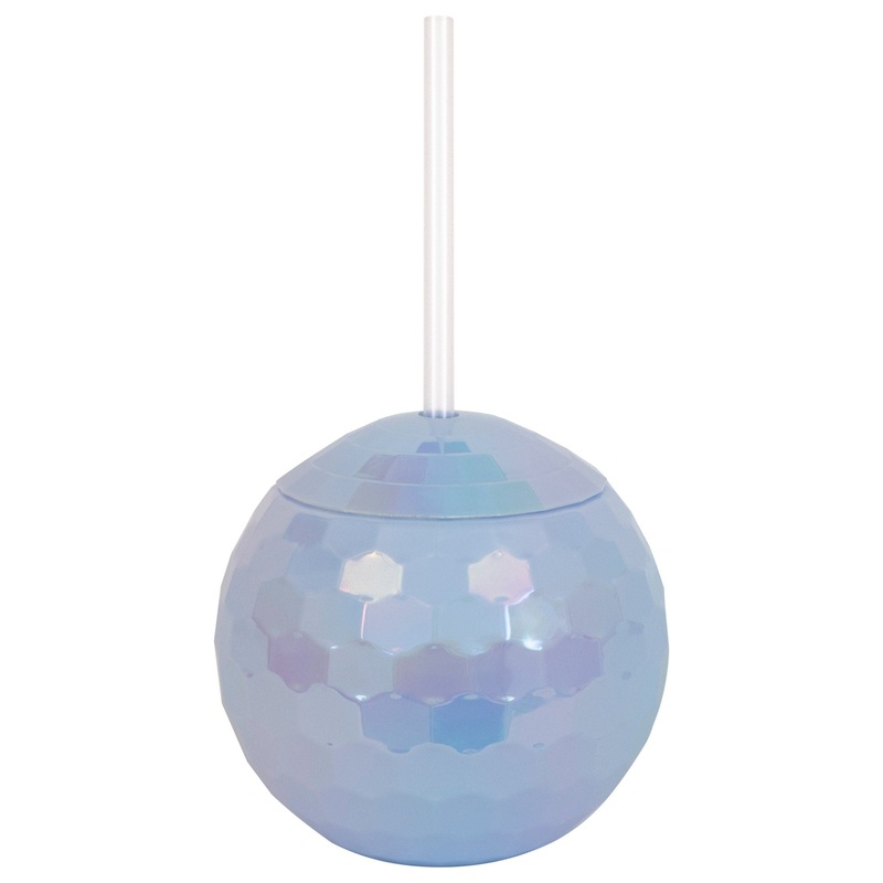 Iridescent Disco Ball Reusable Cup