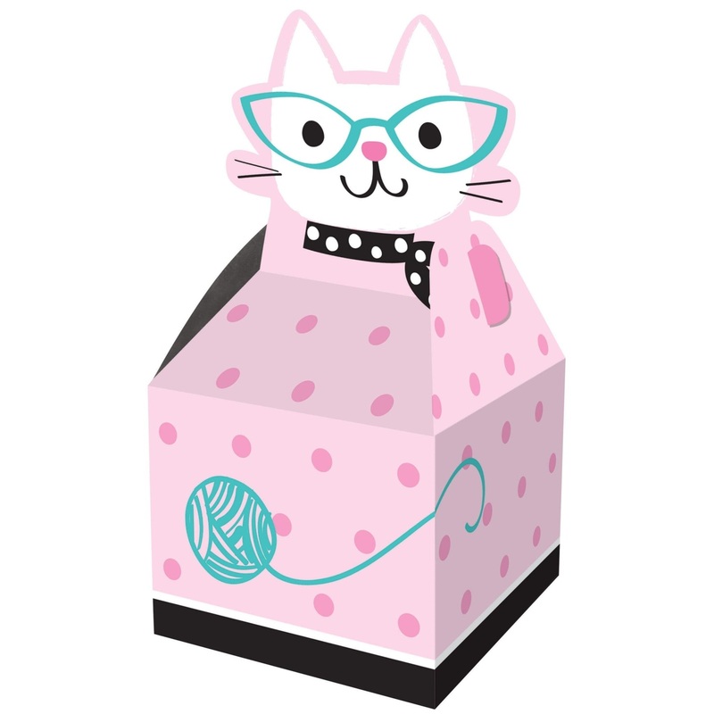 Kitten Party Favor Boxes