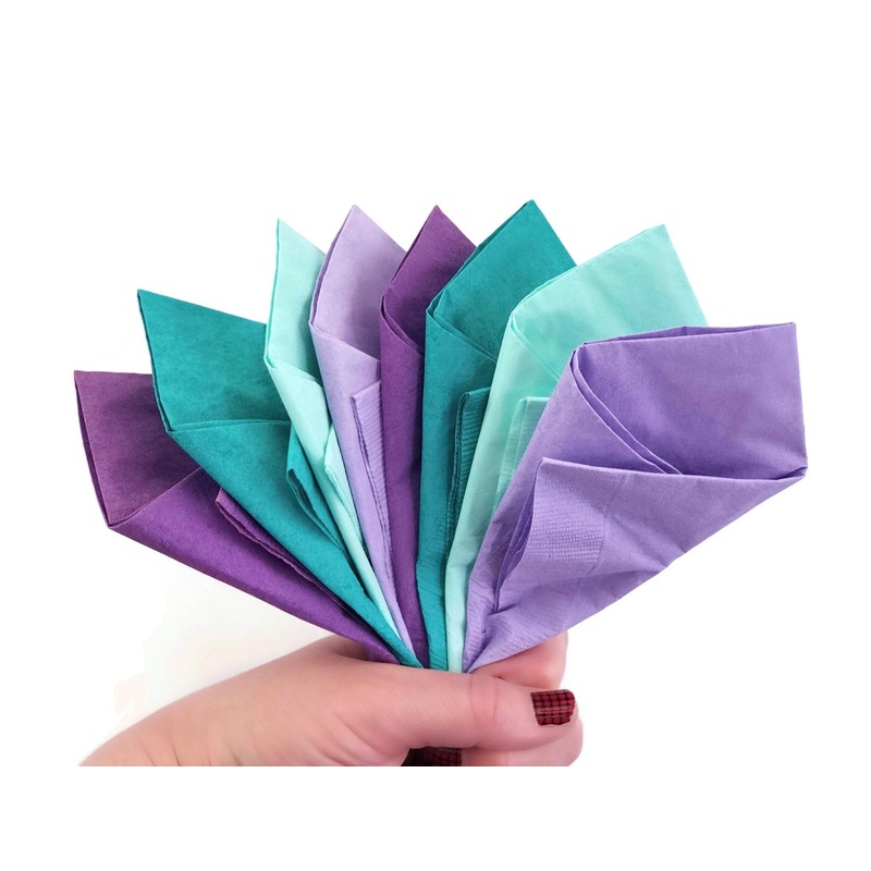Mermaid Party Assorted Paper Napkins