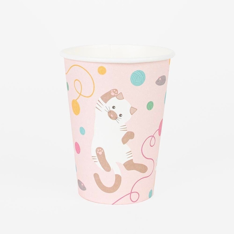 Playful Kitty Cat Party Cups