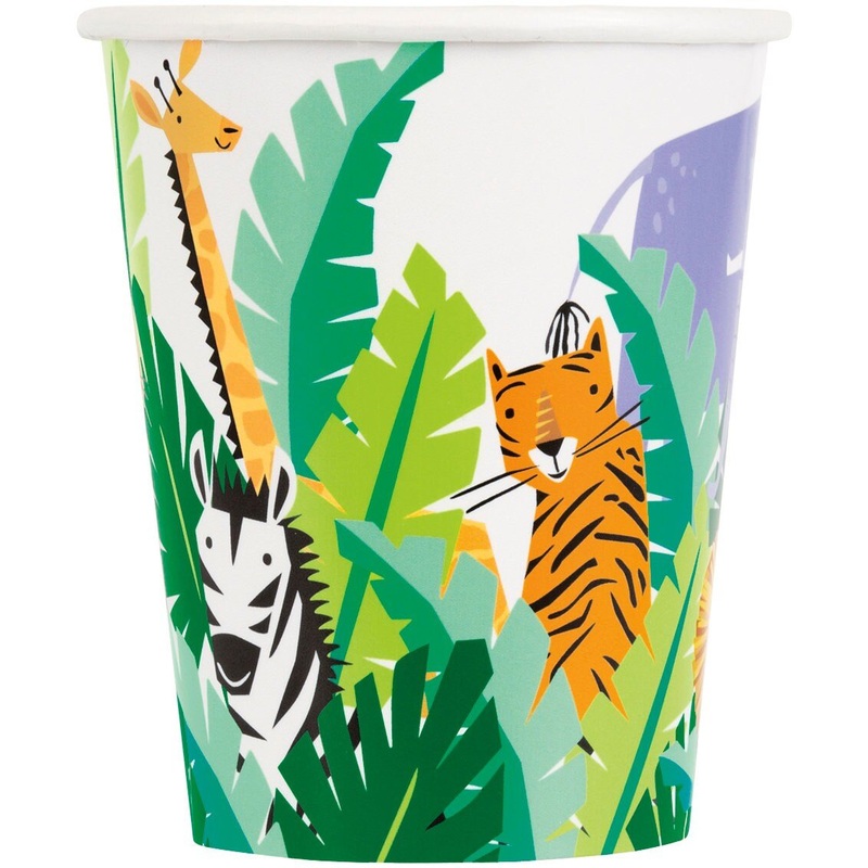 Safari Party Paper Cups