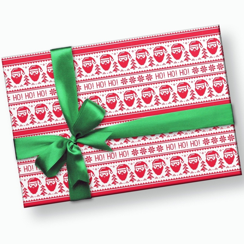Santa Wrapping Paper