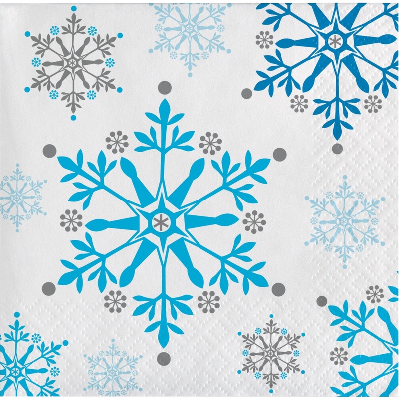 Snowflake Napkins