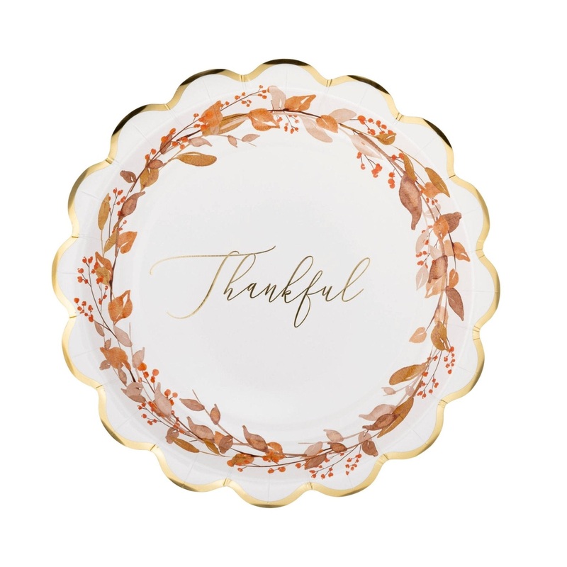 Thankful Party Plates